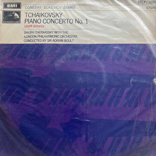 Tchaikovsky : Piano Concerto No. 1 : LP Cond. = VG