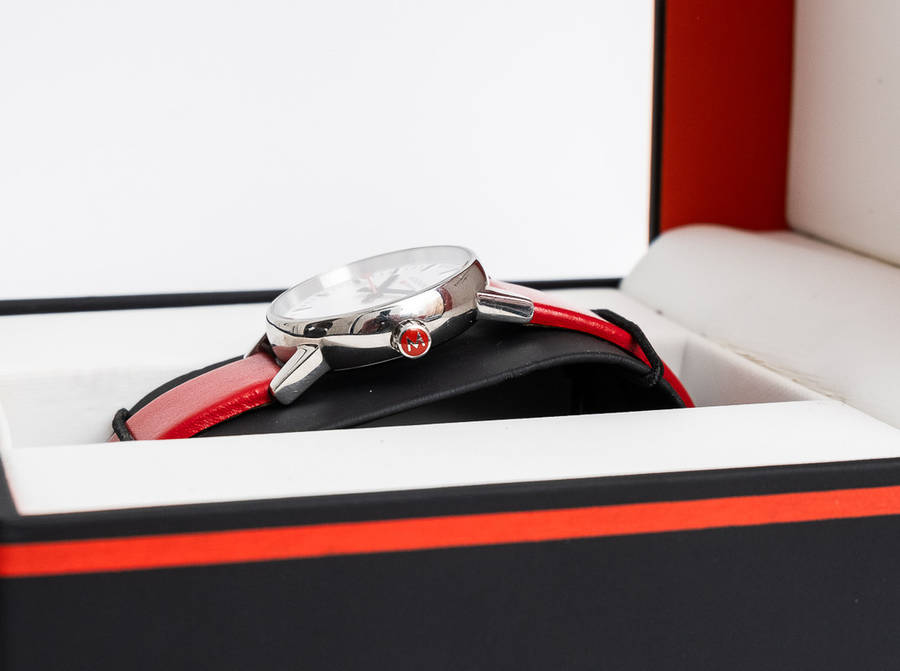 Ladies Mondaine Official Swiss Railways SBB CFF FFS Big Date Watch - Evo2 30mm Watch MSE.30210.LC