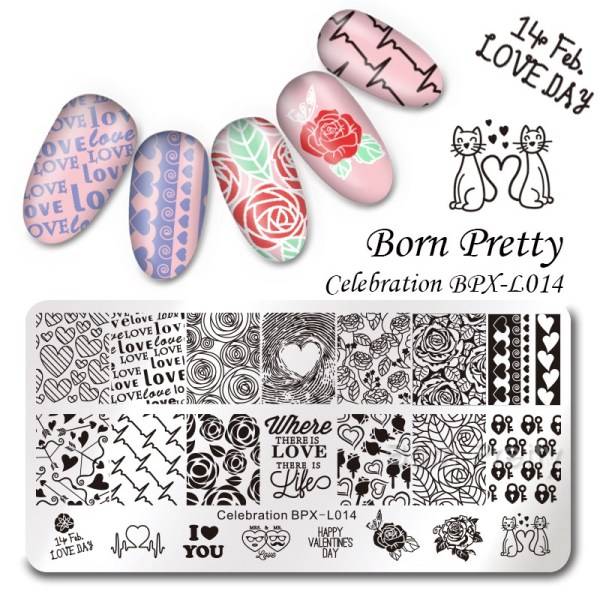 Celebration BPX-L014 Stamping Plate