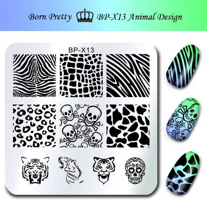 BP-X13 Square Stamping Plate