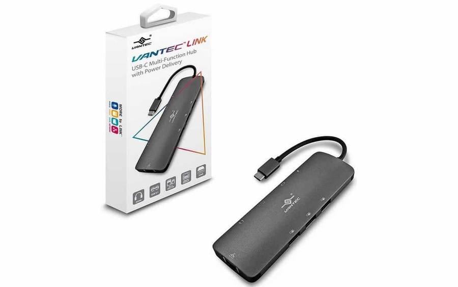 Vantec Link USB C Multi-Function Hub 3x USB3.1 4K HDMI