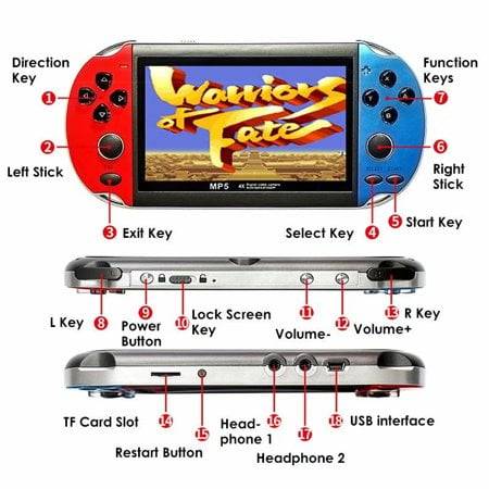 X7 Portable Game Console