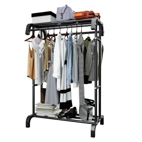 Double Pole Durable Clothes Hanger