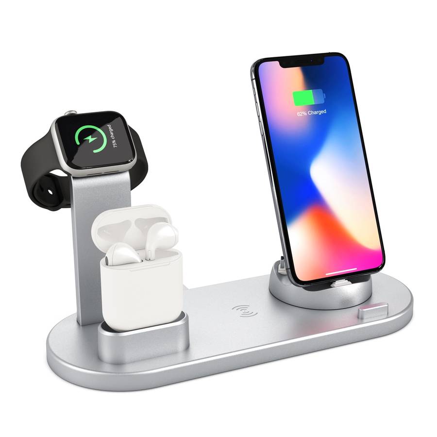 Multi-functional Charging Stand For Mobile Phones, iWatch Series 5 4 3 2 1 and AirPods Pro Second Ge
