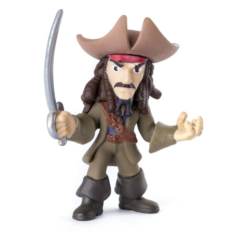 Disney Pirates Of The Caribbean 5 Mini Battle Figure - Jack Sparrow -