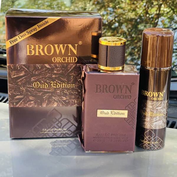 Fragrance World Brown Orchid Oud Edition 80 ml Eau De Parfum Oud scent