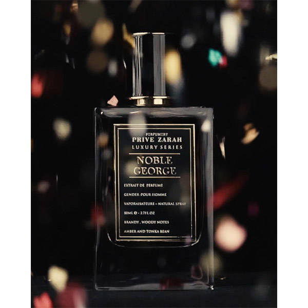 Prive Zarah Noble George 80 ml Extrait De Parfum Woody scent