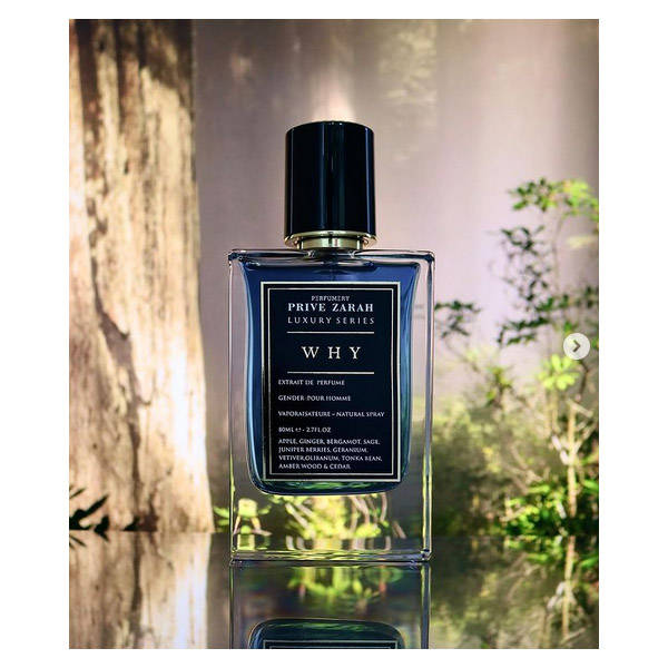 Prive Zarah Why 80 ml Extrait De Parfum Fresh scent
