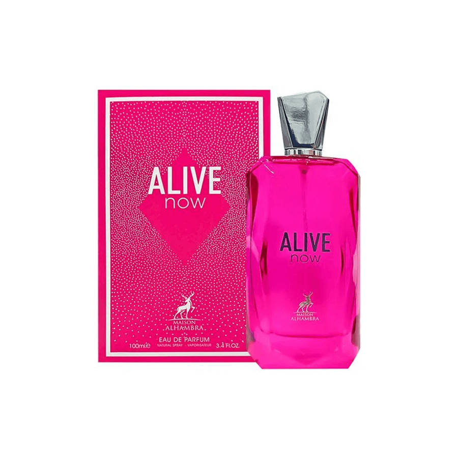 Alhambra Alive Now 100 ml Eau De Parfum Woody Sweet scent