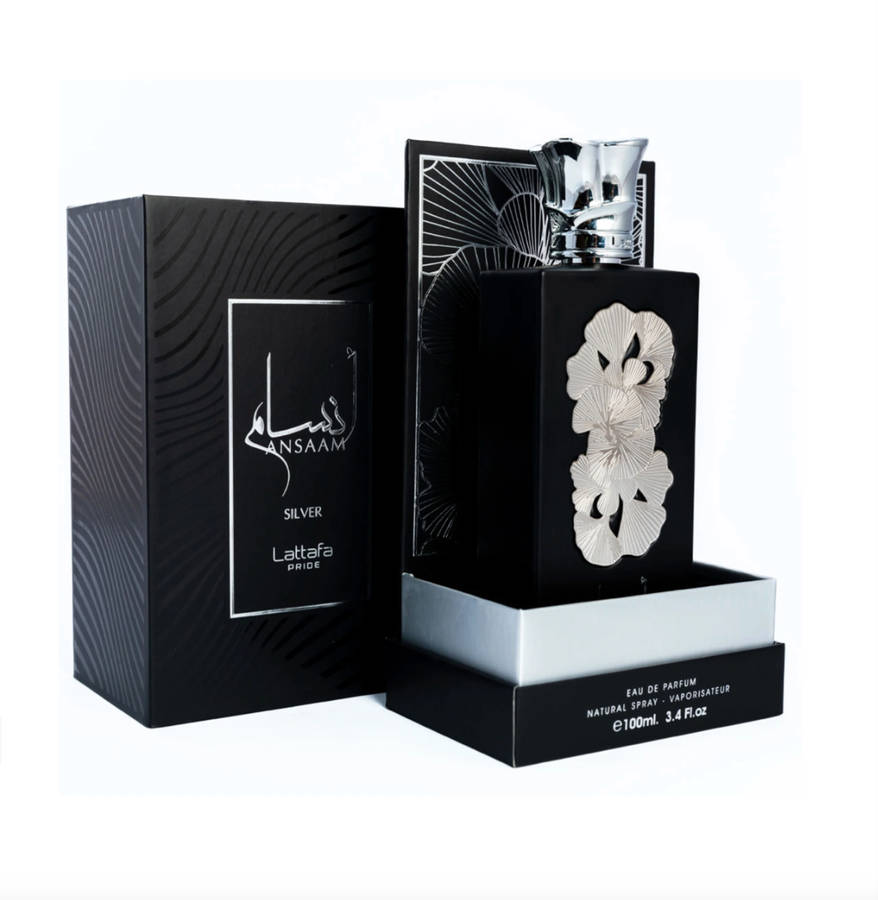 Lattafa Ansaam Silver 100 ml Eau De Parfum Sweet scent