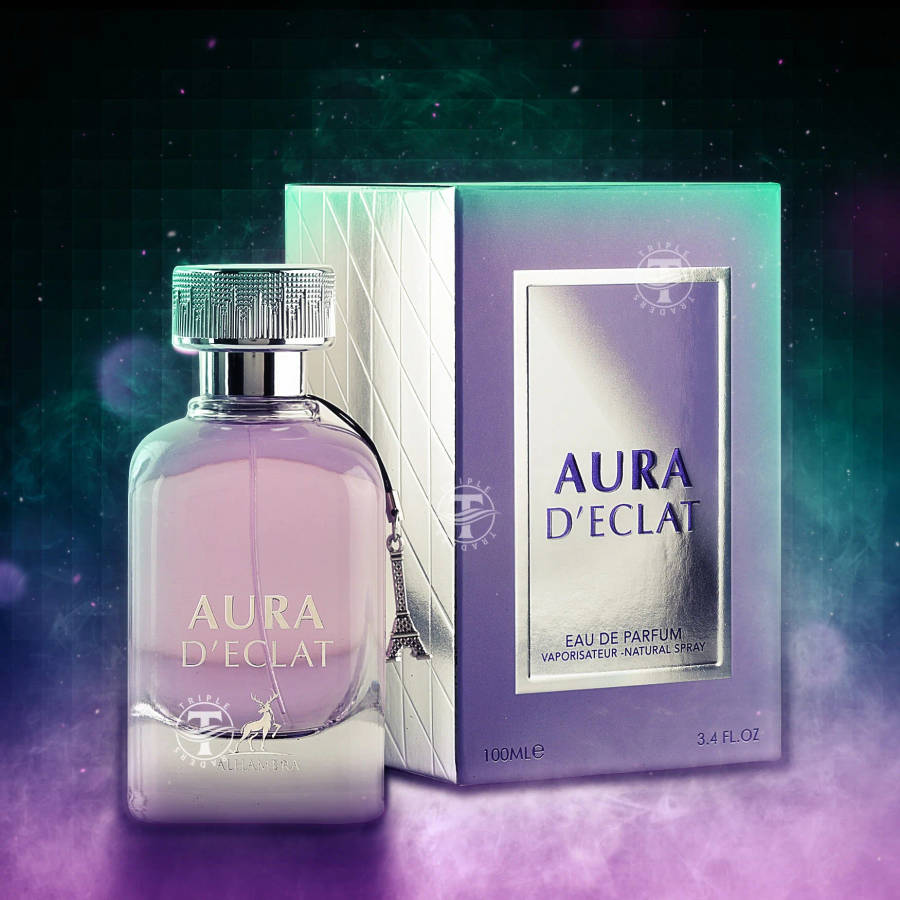 Alhambra Aura D`Eclat 100 ml Eau De Parfum Floral Fresh scent