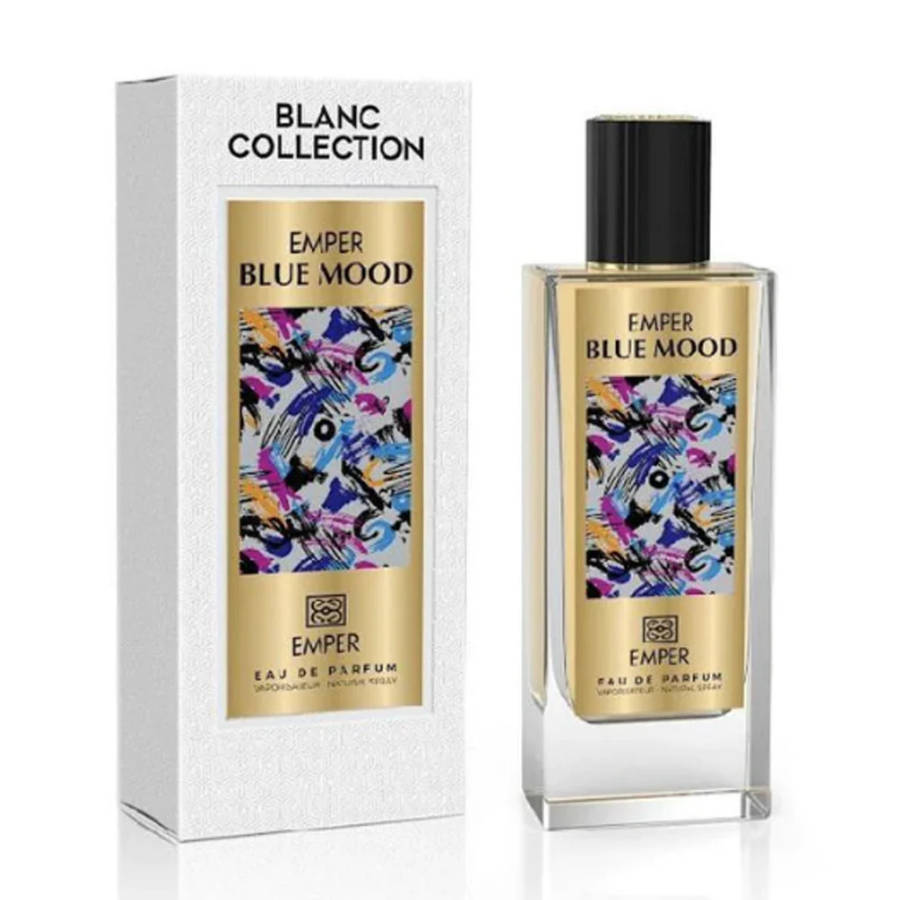 Emper Blue Mood Blanc Collection 85 ml Eau De Parfum Smoky Oud scent