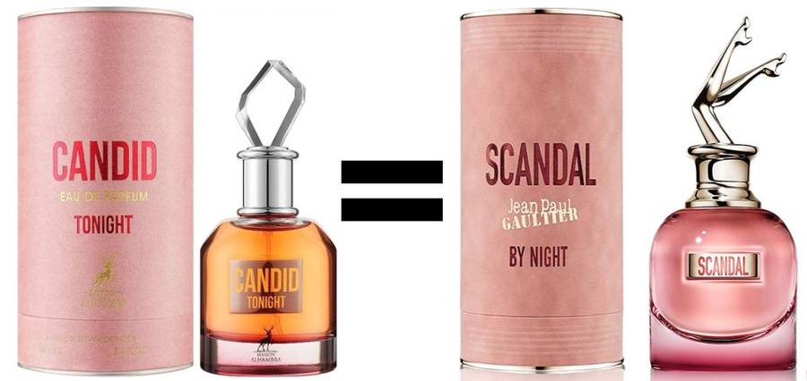Alhambra Candid Tonight 100 ml Eau De Parfum Sweet scent