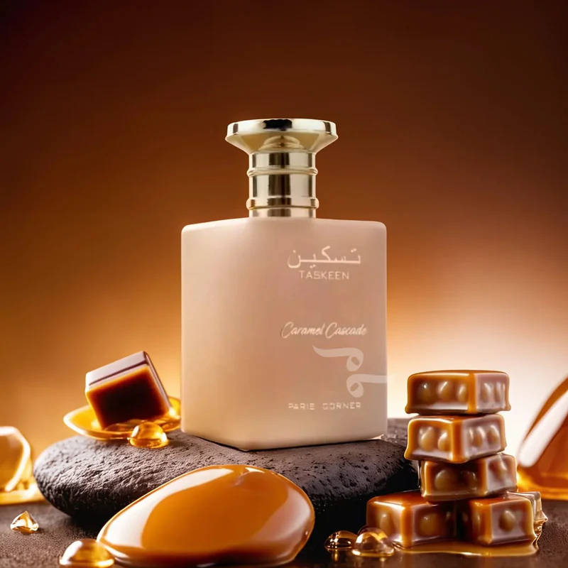 Paris Corner Taskeen Caramel Cascade 100 ml Eau De Parfum Sweet scent