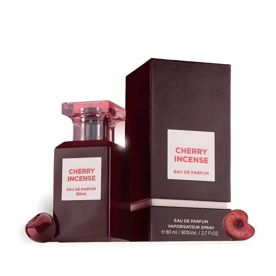 Fragrance World Cherry Incense 80 ml Eau De Parfum Fruity Woody scent