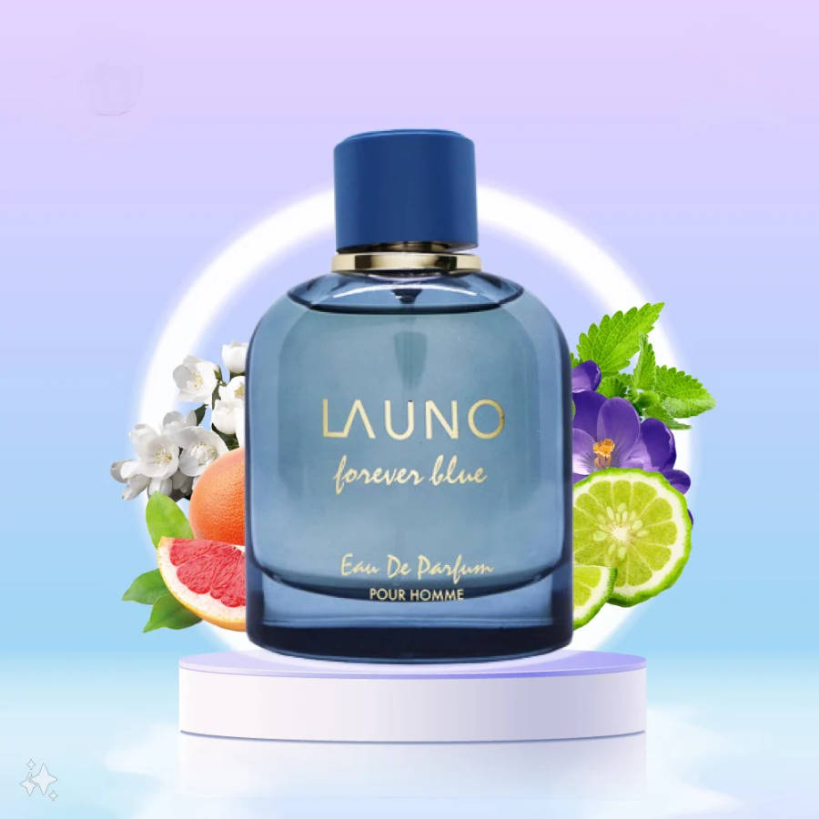 Fragrance World La Uno Forever Blue Pour Homme 100 ml Eau De Parfum Fresh scent