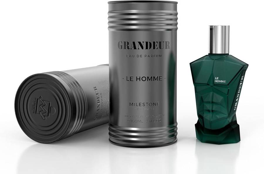 Milestone Perfumes Grandeur Le Homme 100 ml Eau De Parfum Sweet scent