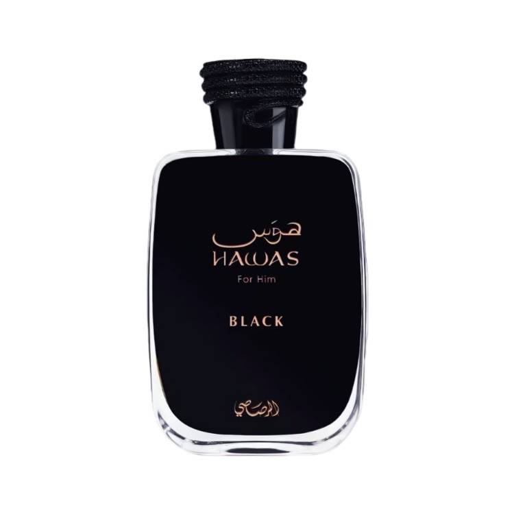 Rasasi Hawas Black 100 ml Eau De Parfum Fresh Woody scent