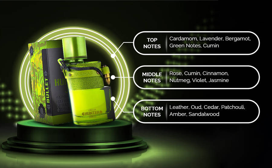 Armaf Hunter Jungle 100 ml Eau De Parfum Woody Spicy scent