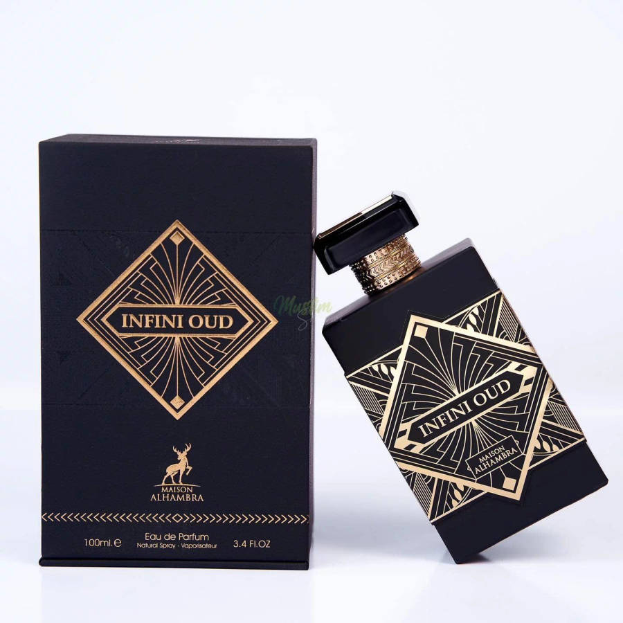 Alhambra Infini Oud 100 ml Eau De Parfum Oud scent