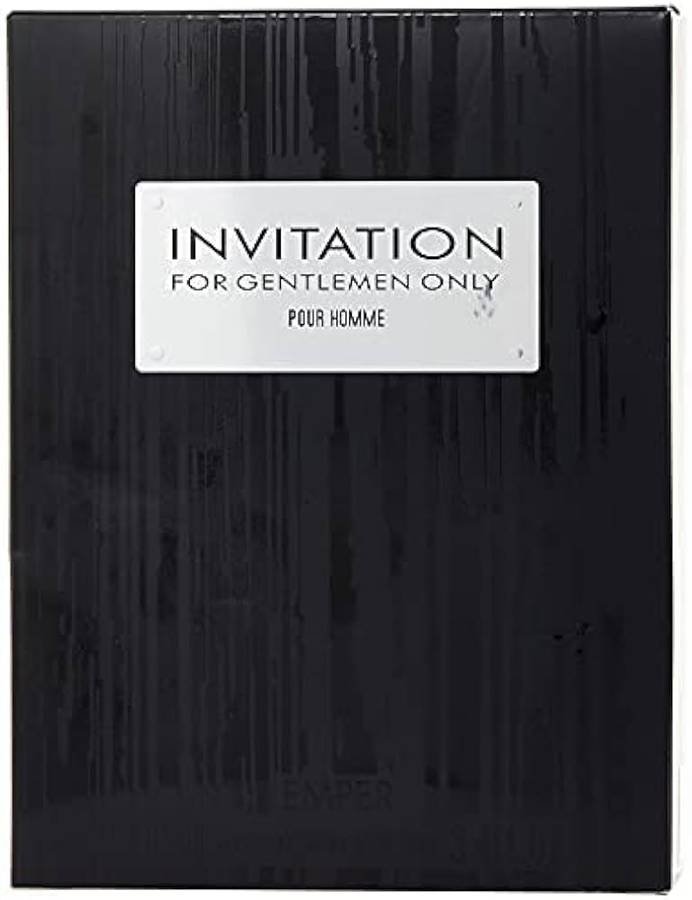 Emper Invitation For Gentelmen Only 100 ml Eau De Parfum Aromatic scent