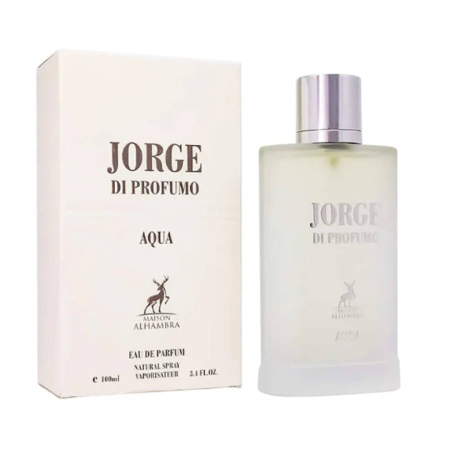 Alhambra Jorge Di Profumo Aqua 100 ml Eau De Parfum Fresh Spicy scent