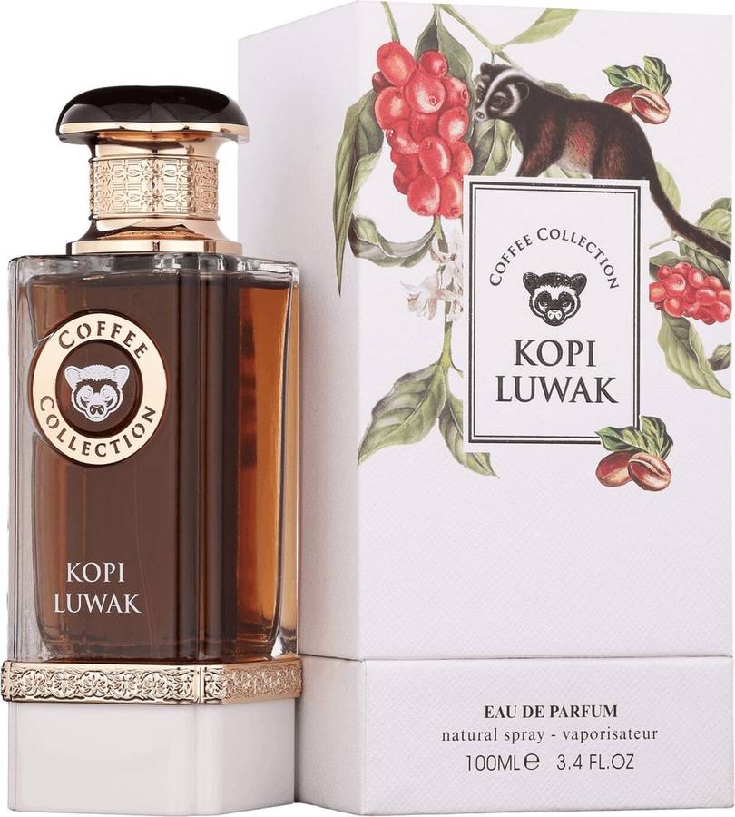 Fragrance World Coffee Collection Kopi Luwak 100 ml Eau De Parfum Floral Spicy scent