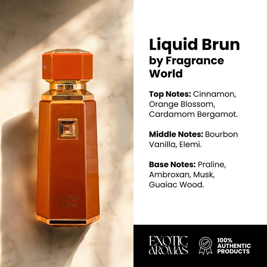 French Avenue Liquid Brun 100 ml Eau De Parfum Sweet scent