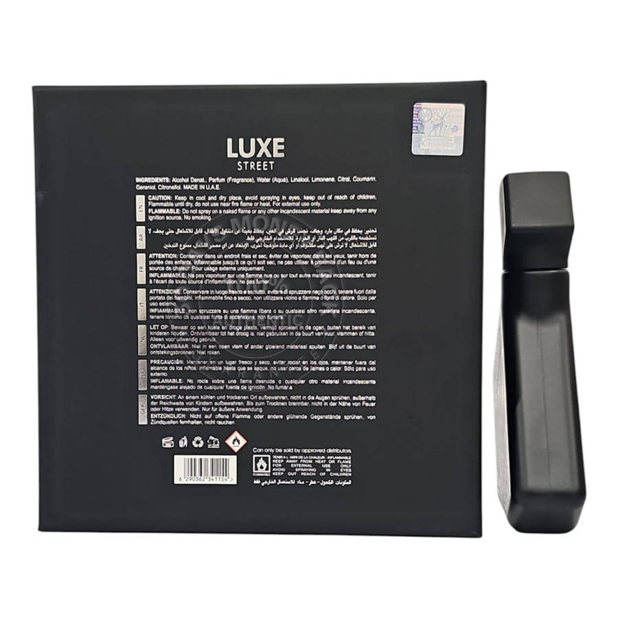 Alhambra Luxe Street 100 ml Eau De Parfum Woody Fresh scent