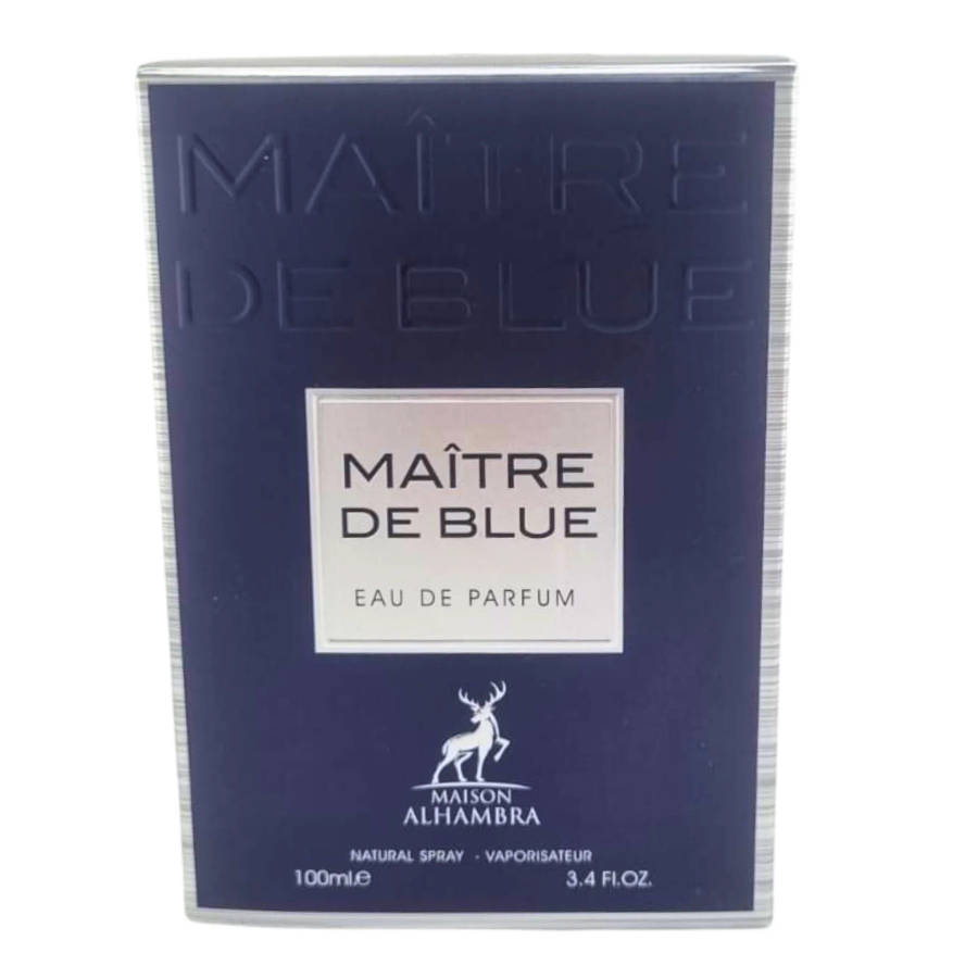 Alhambra Maitre De Blue 100 ml Eau De Parfum Fresh Woody scent
