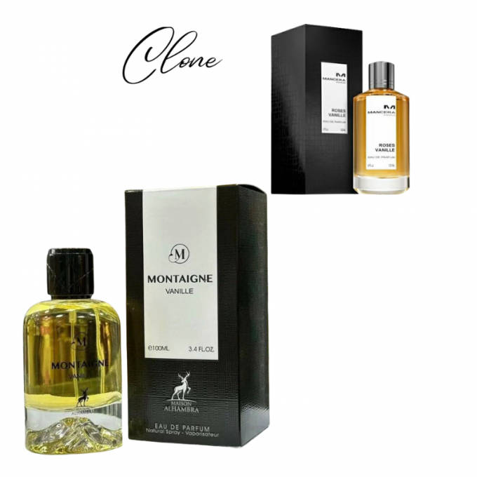 Alhambra Montaigne Vanille 100 ml Eau De Parfum Sweet Floral scent