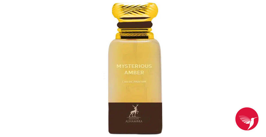 Alhambra Mysterious Amber 80 ml Eau De Parfum Amber Woody scent