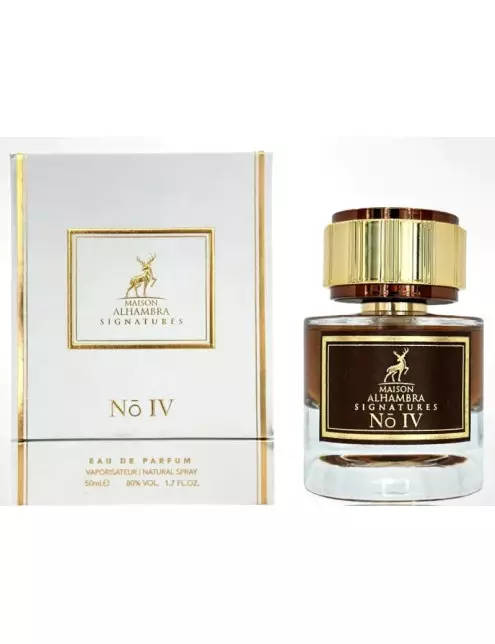Alhambra Signatures No IV 50 ml Eau De Parfum Oud scent