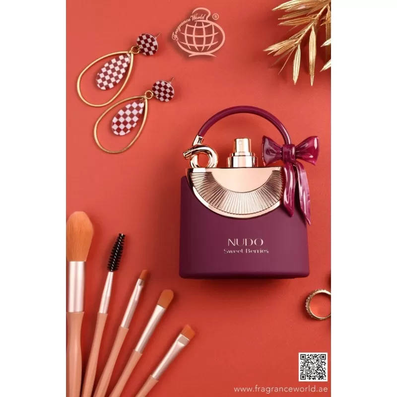 Fragrance World NUDO Sweet Berries 100 ml Eau De Parfum Sweet scent