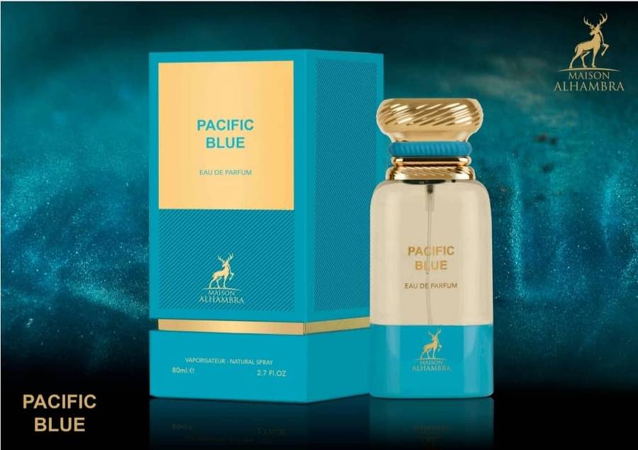 Alhambra Pacific Blue 80 ml Eau De Parfum Fresh scent