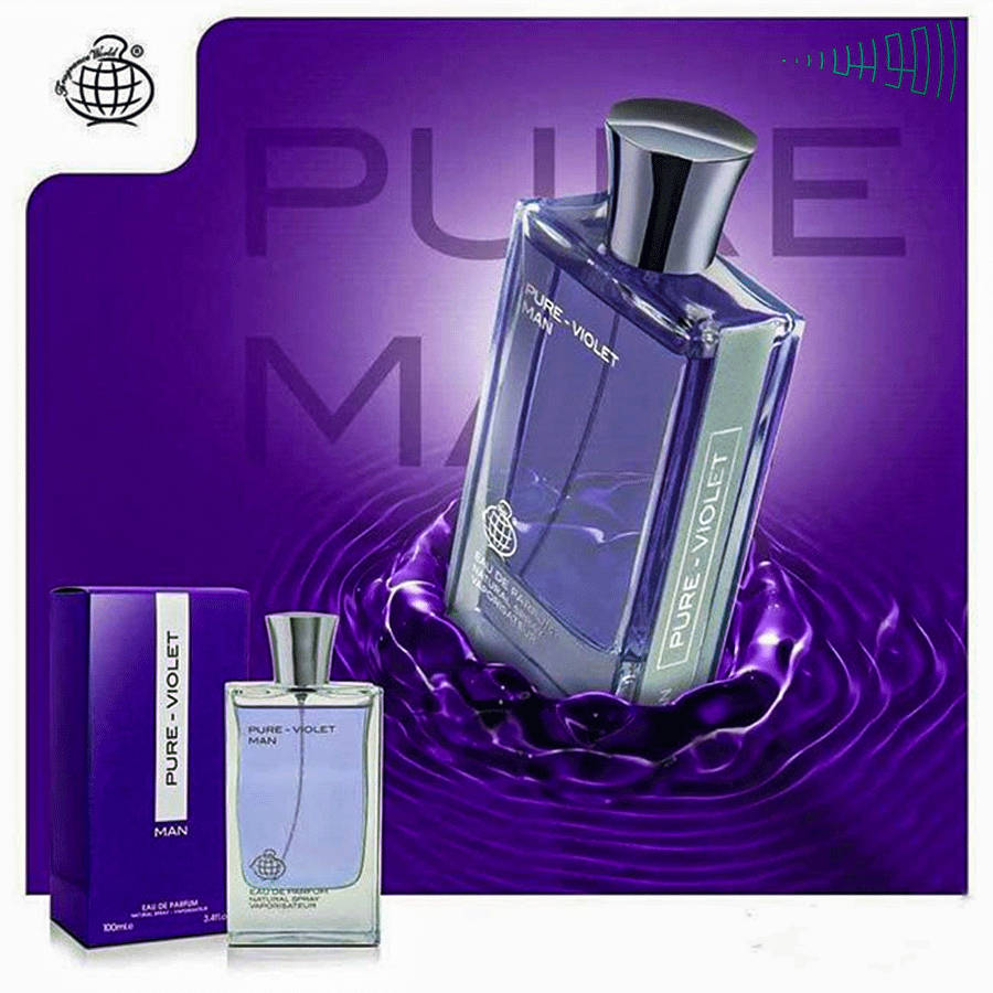 Fragrance World Pure Violet Man 100 ml Eau De Parfum Spicy scent