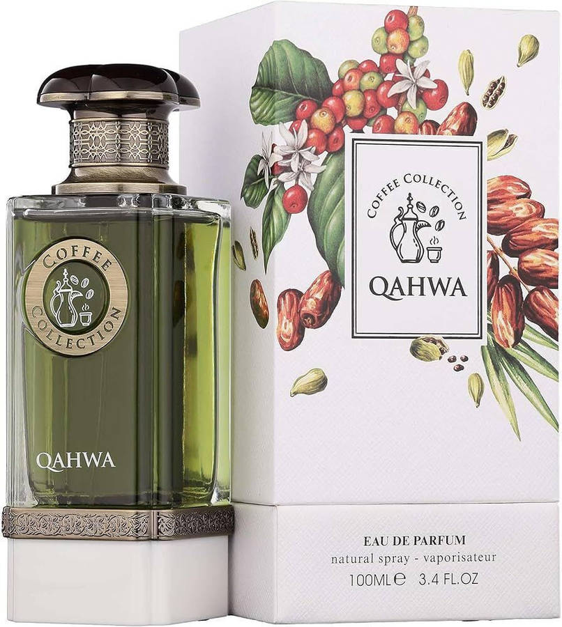 Fragrance World Coffee Collection Qahwa 100 ml Eau De Parfum Sweet Spicy scent