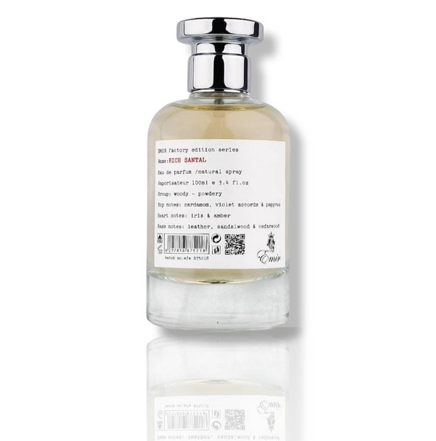 Paris Corner Emir Rich Santal 100 ml Eau De Parfum Fresh scent