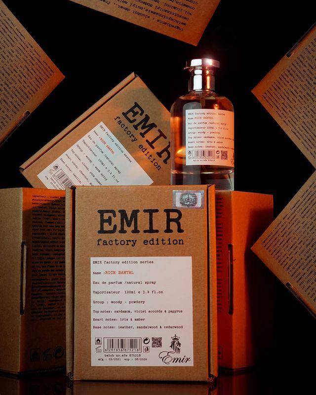Paris Corner Emir Rich Santal 100 ml Eau De Parfum Fresh scent