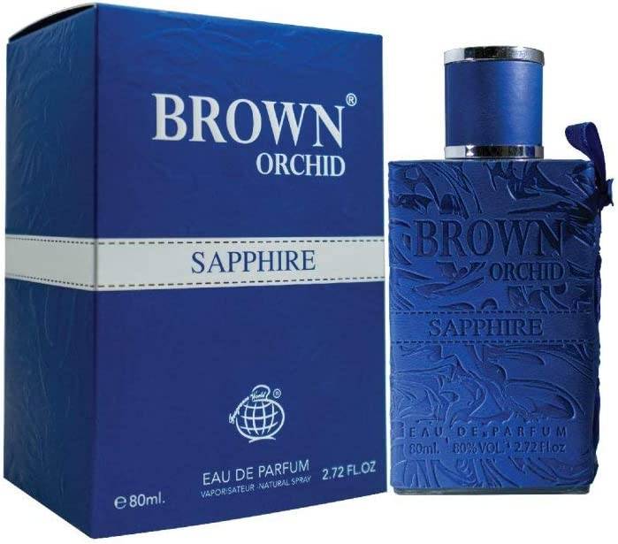 Fragrance World Brown Orchid Sapphire 80 ml Eau De Parfum Fresh scent