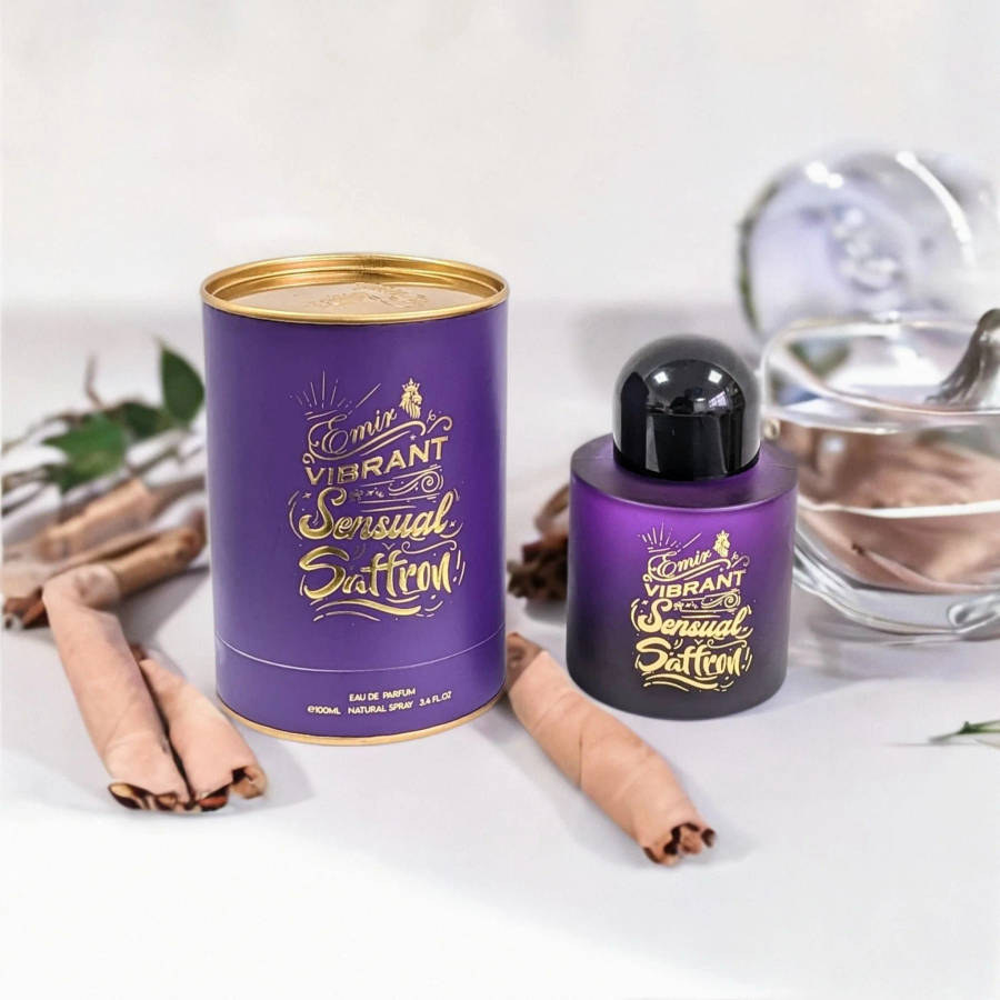 Paris Corner Emir Vibrant Sensual Saffron 100 ml Eau De Parfum Leather scent