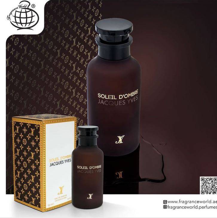 Fragrance World Soleil D'ombre Jacques Yves 100 ml Eau De Parfum Oud scent