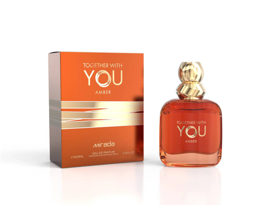 Mirada Together With You Amber 100 ml Eau De Parfum Sweet Amber scent
