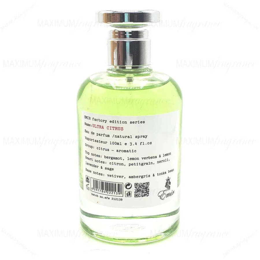 Paris Corner Emir Ultra Citrus 100 ml Eau De Parfum Fresh scent