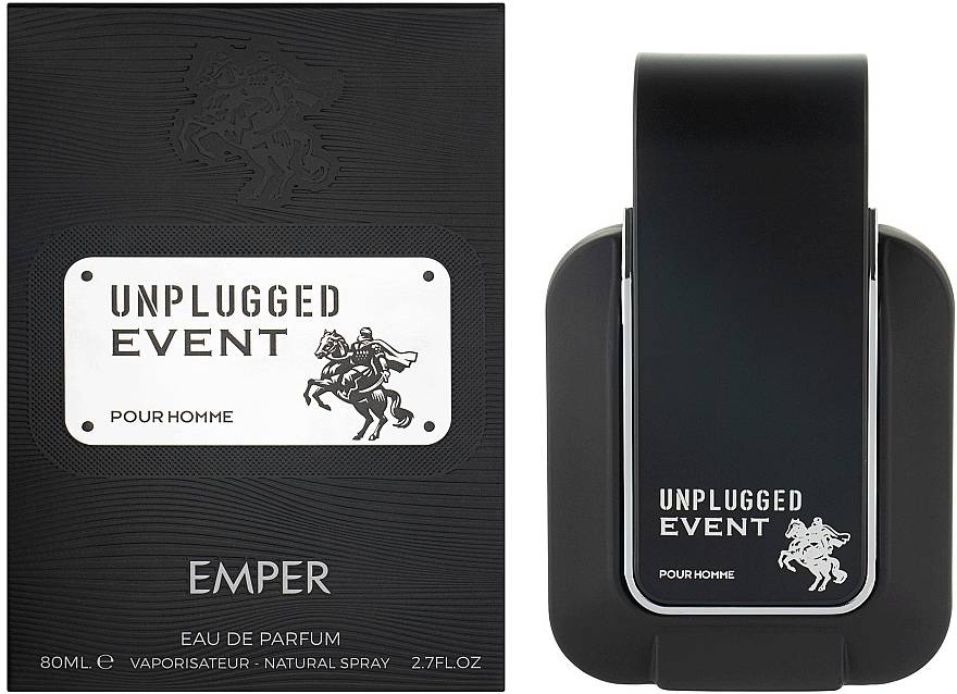 Emper Unplugged Event 80 ml Eau De Parfum Fresh Woody scent