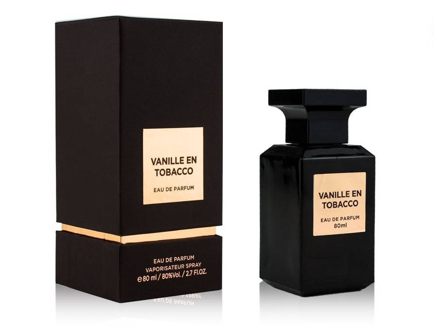 Fragrance World Vanille En Tobacco 80 ml Eau De Parfum Tobacco scent