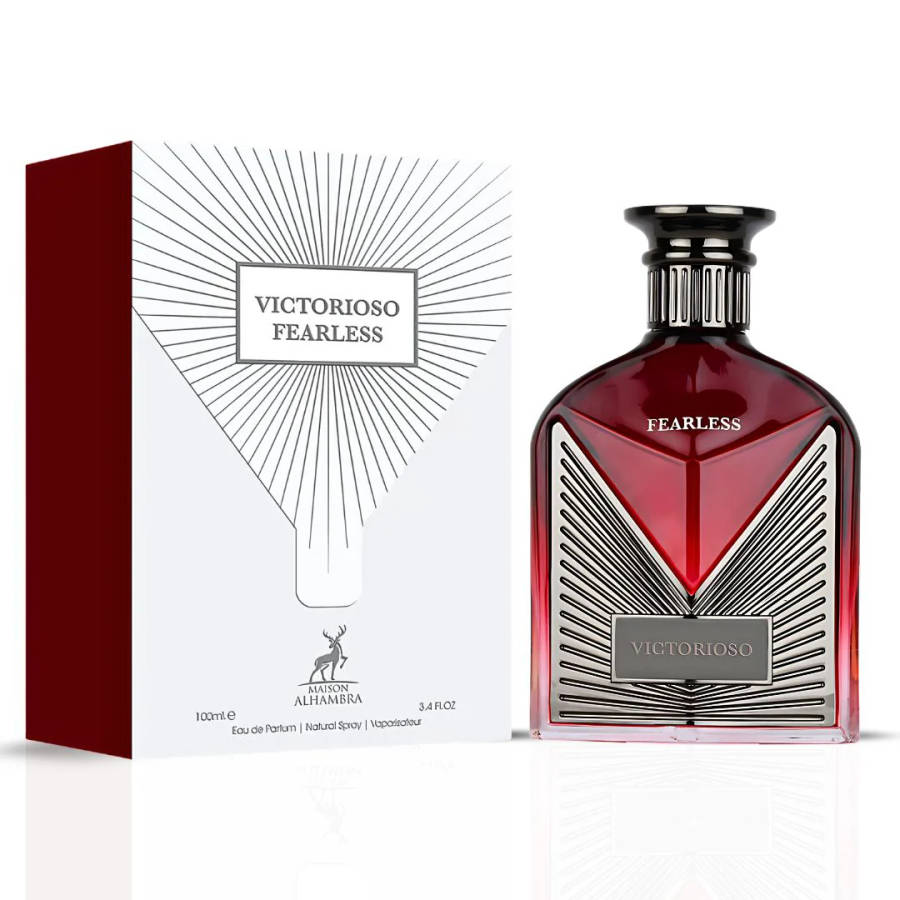 Alhambra Victorioso Fearless 100 ml Eau De Parfum Woody Fresh scent