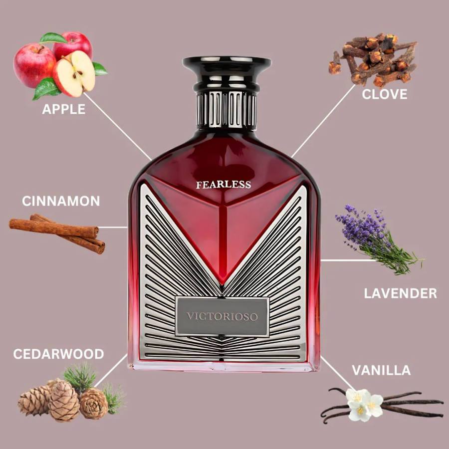 Alhambra Victorioso Fearless 100 ml Eau De Parfum Woody Fresh scent