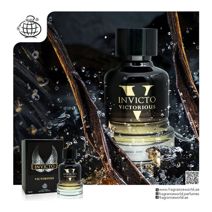 Fragrance World Invicto Victorious 100 ml Eau De Parfum Sweet scent