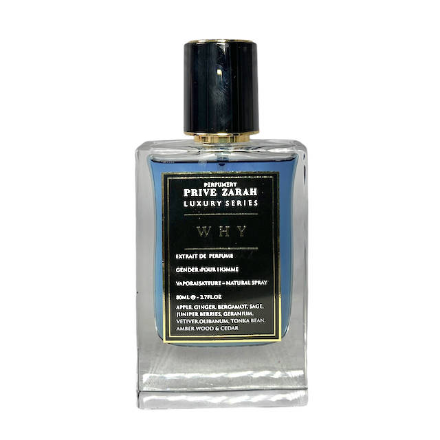 Prive Zarah Why 80 ml Extrait De Parfum Fresh scent